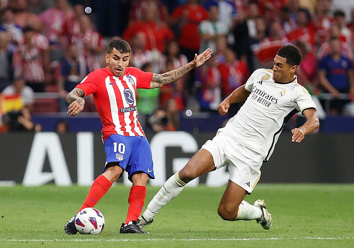 La violenta entrada de Bellingham deja al Atlético sin Correa durante un mes