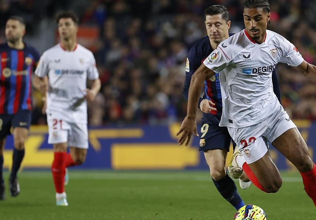 Lance del último Barcelona - Sevilla de LaLiga EA Sports