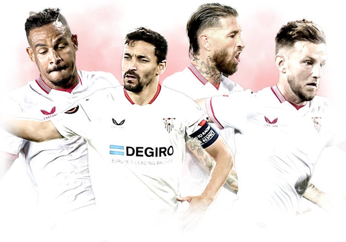 Fernando, Navas, Ramos y Rakitic