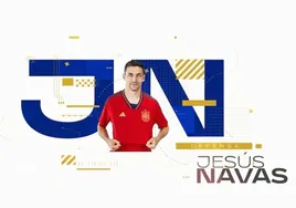 Jesús Navas vuelve a ser convocado por la selección española
