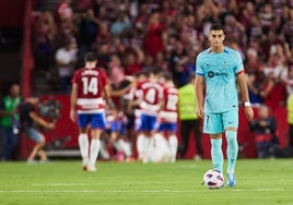 El Barça da signos de agotamiento ante el Granada