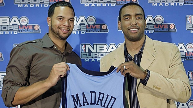 Williams y Bullock, en la previa del partido