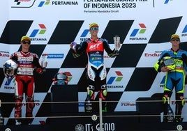 David Muñoz se sube al podio en el Gran Premio de Indonesia de Moto3