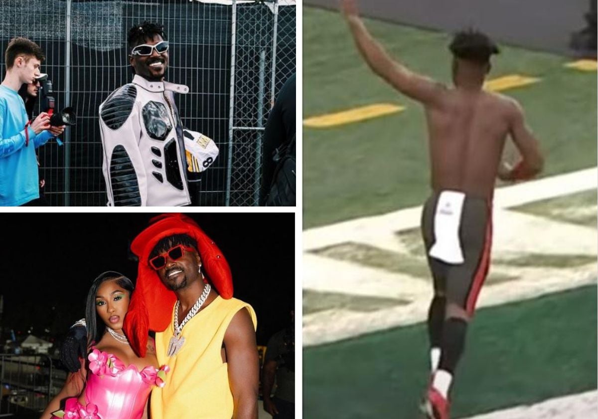 Antonio Brown, de estrella de la NLF a juguete roto