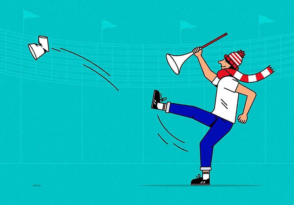 Tragos a discreción en los palcos; ley seca en la grada