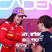 Marta García, campeona del Mundial femenino de monoplazas