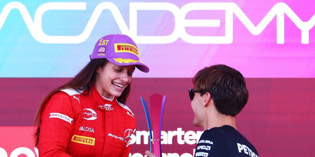 Marta García, campeona del Mundial femenino de monoplazas