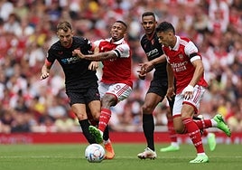 Dónde ver Sevilla - Arsenal hoy: canal de TV y streaming online del partido de la Champions League 2023-2024