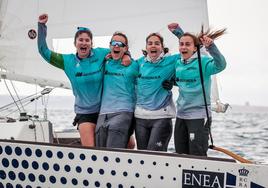 El Náutico de Palma ganó el Trofeo Alicante City & Beach, la Liga y el Campeonato España de Vela Femenina