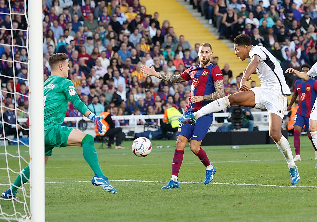Dos goles de Bellingham noquean al Barça