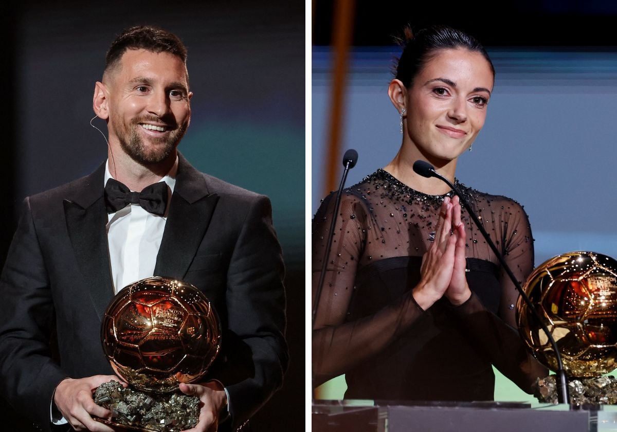 Messi y Aitana, los triunfadores de la noche