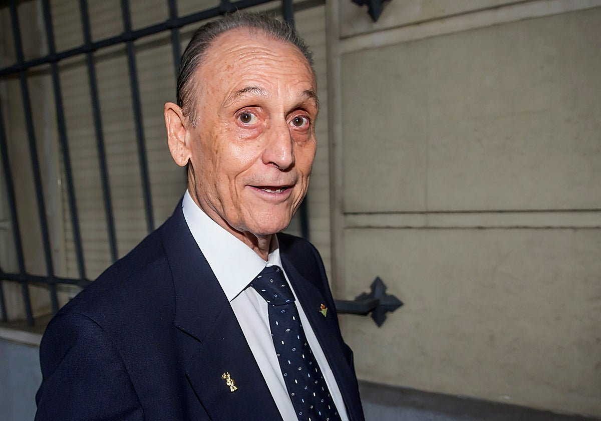 Manuel Ruiz de Lopera, antes de un juicio en noviembre de 2017