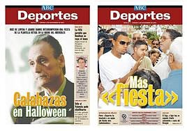 Así te contó ABC la mítica fiesta de Halloween de la plantilla del Betis en casa de Benajmín que disolvió Lopera