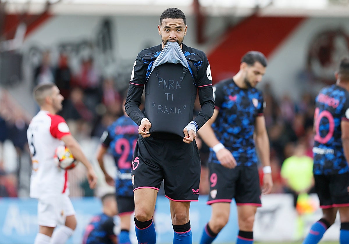 En-Nesyri dedica su gol al Quintanar de la Orden este miércoles