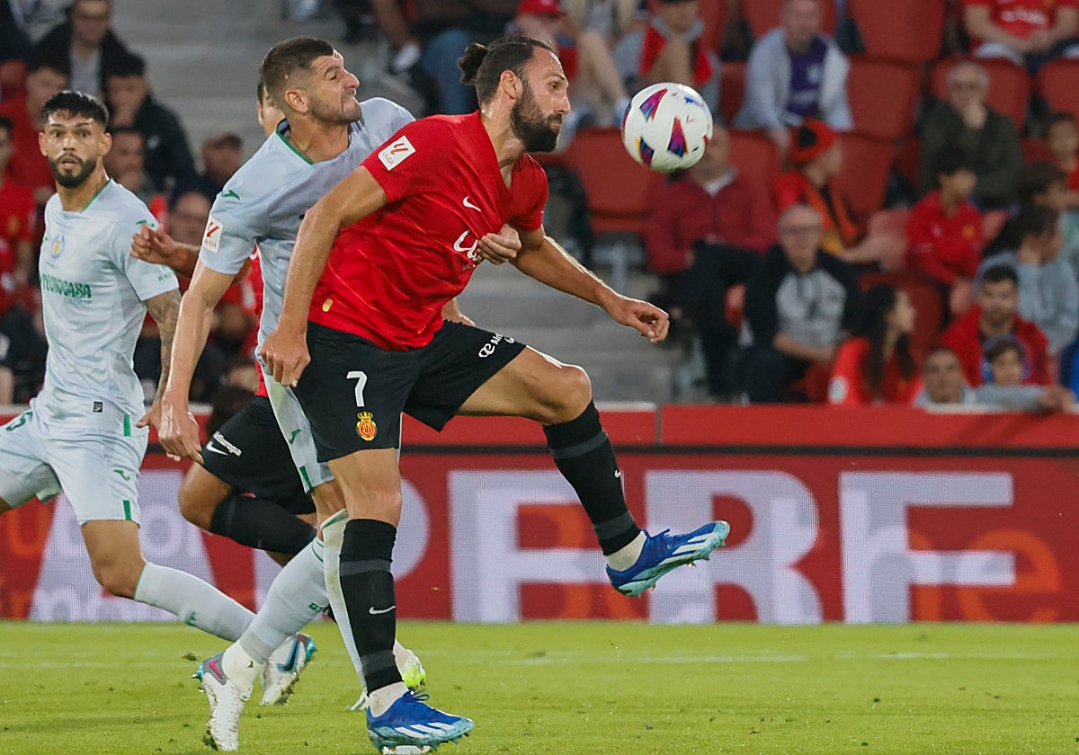 Muriqi, jugador del Mallorca