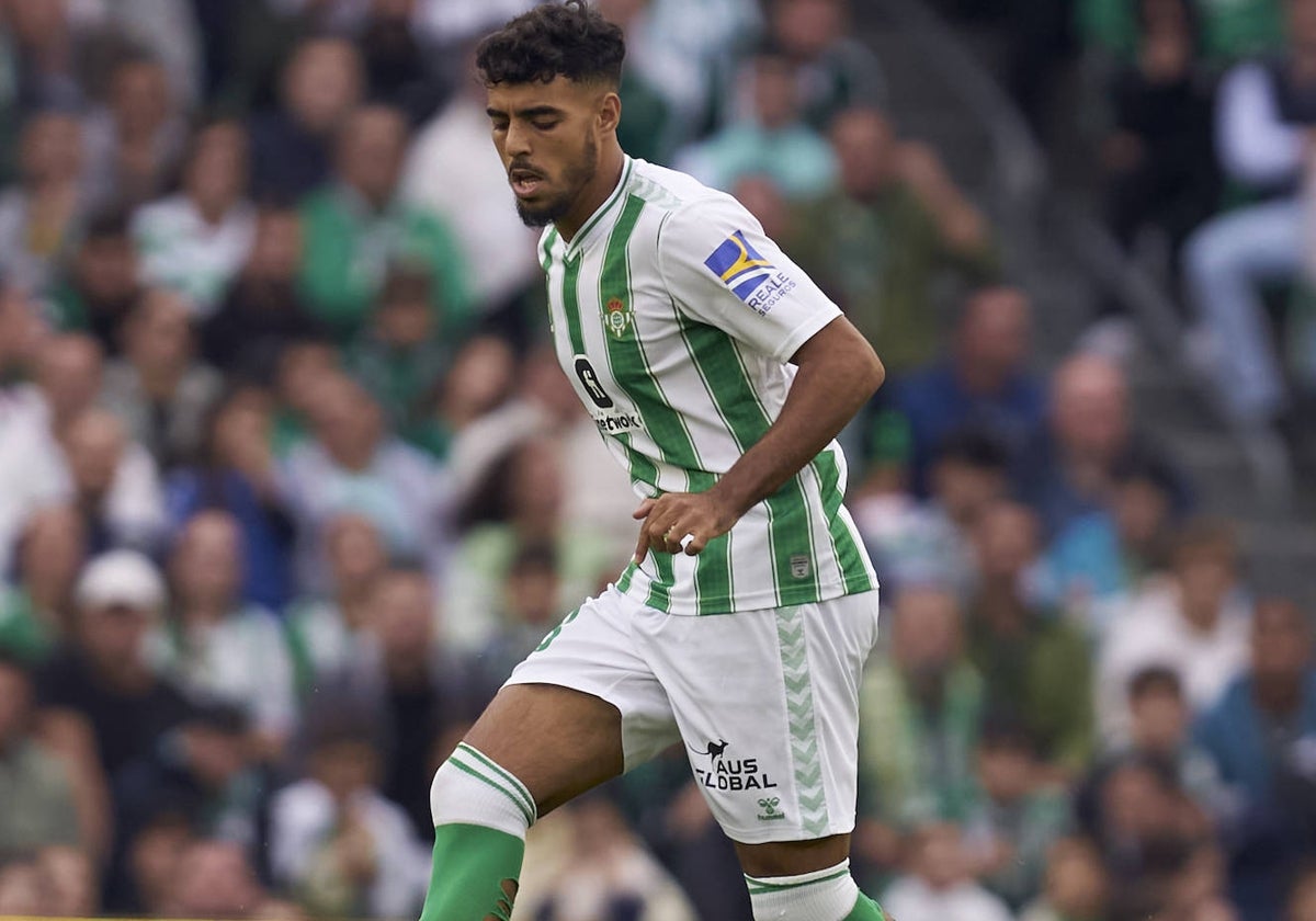 Chadi Riad, durante el Betis - Mallorca