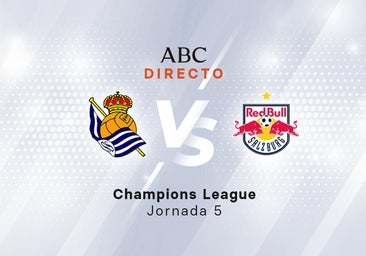 Real Sociedad - Salzburgo, estadísticas del partido de Champions
