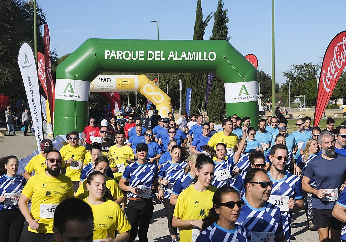 Celebración de la Carrera de Empresas de ABC de Sevilla