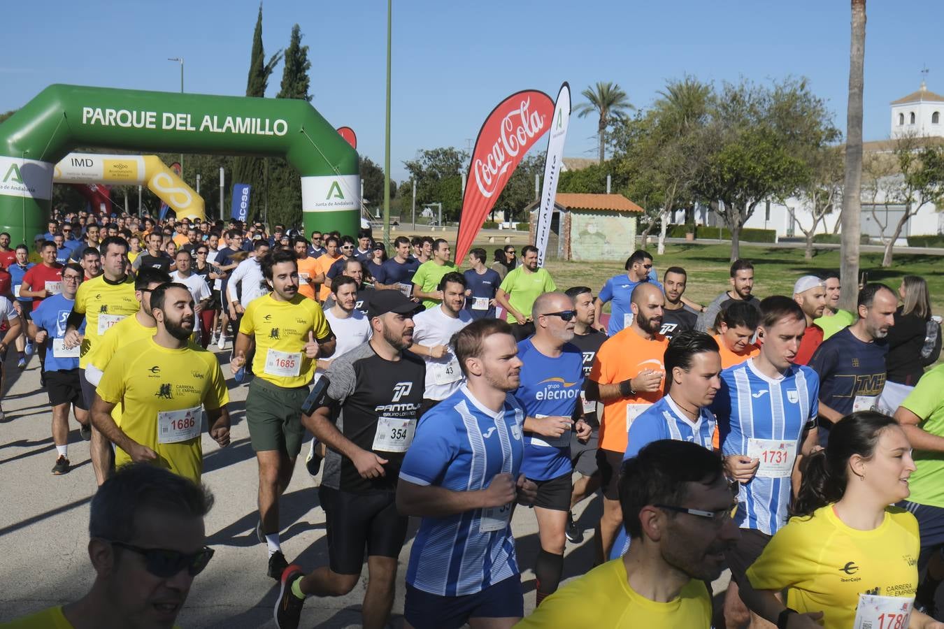 Celebración de la Carrera de Empresas de ABC de Sevilla