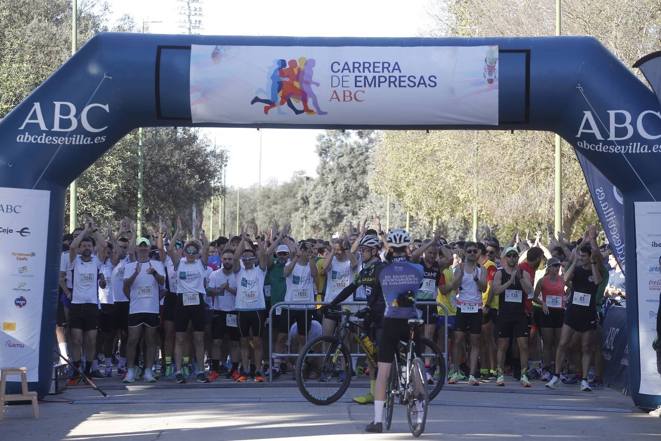 Celebración de la Carrera de Empresas de ABC de Sevilla
