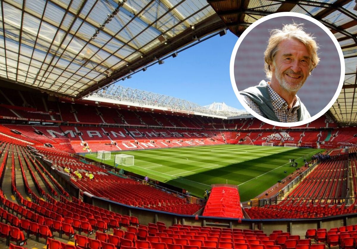 Jim Ratcliffe, fundador de Ineos, se acerca al Manchester United