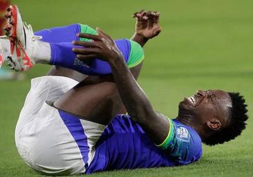 Vinicius, con una rotura en el bíceps femoral, estará casi tres meses de baja en el Real Madrid