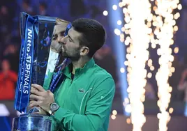 Así queda el ranking ATP tras la victoria de Djokovic en la Copa de Maestros: la tiranía del serbio alcanza las 400 semanas