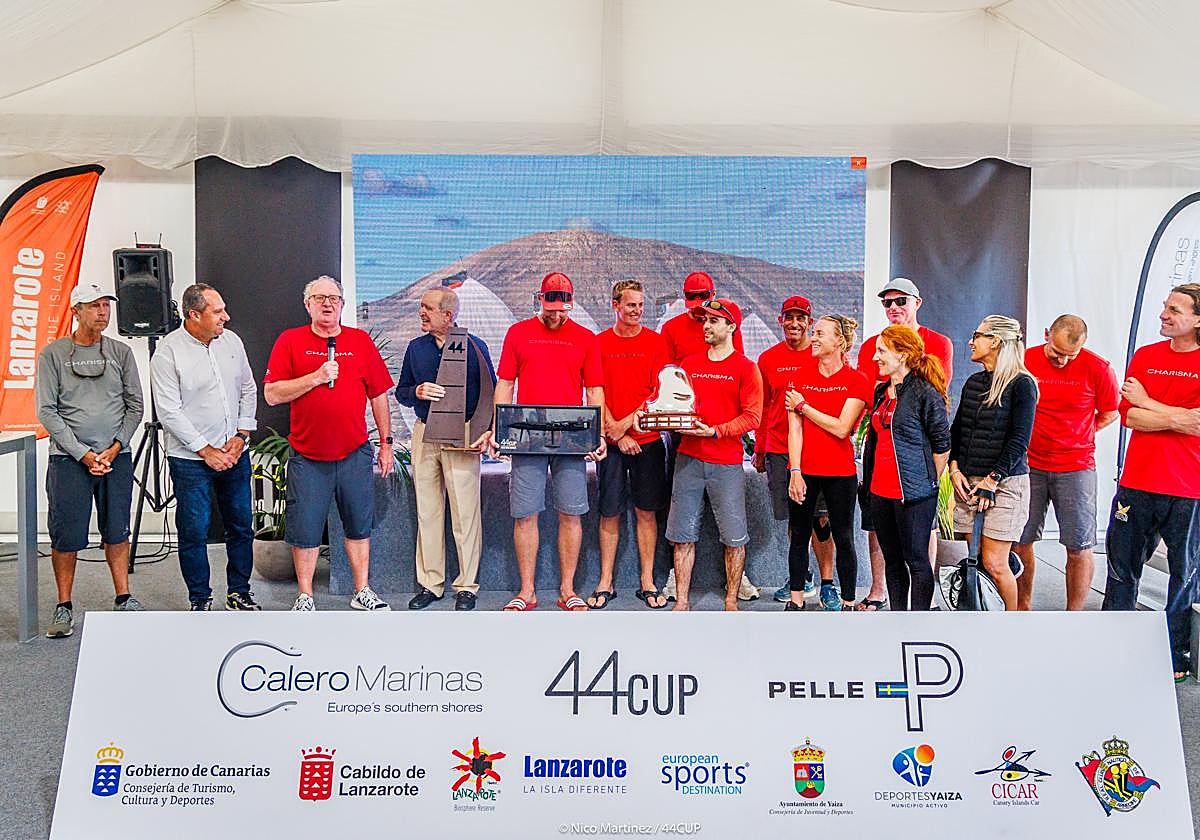 «Charisma», de Nico Poons, ganador del Circuito RC44 2023