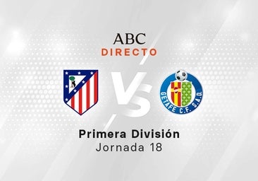 Atlético - Getafe, estadísticas del partido