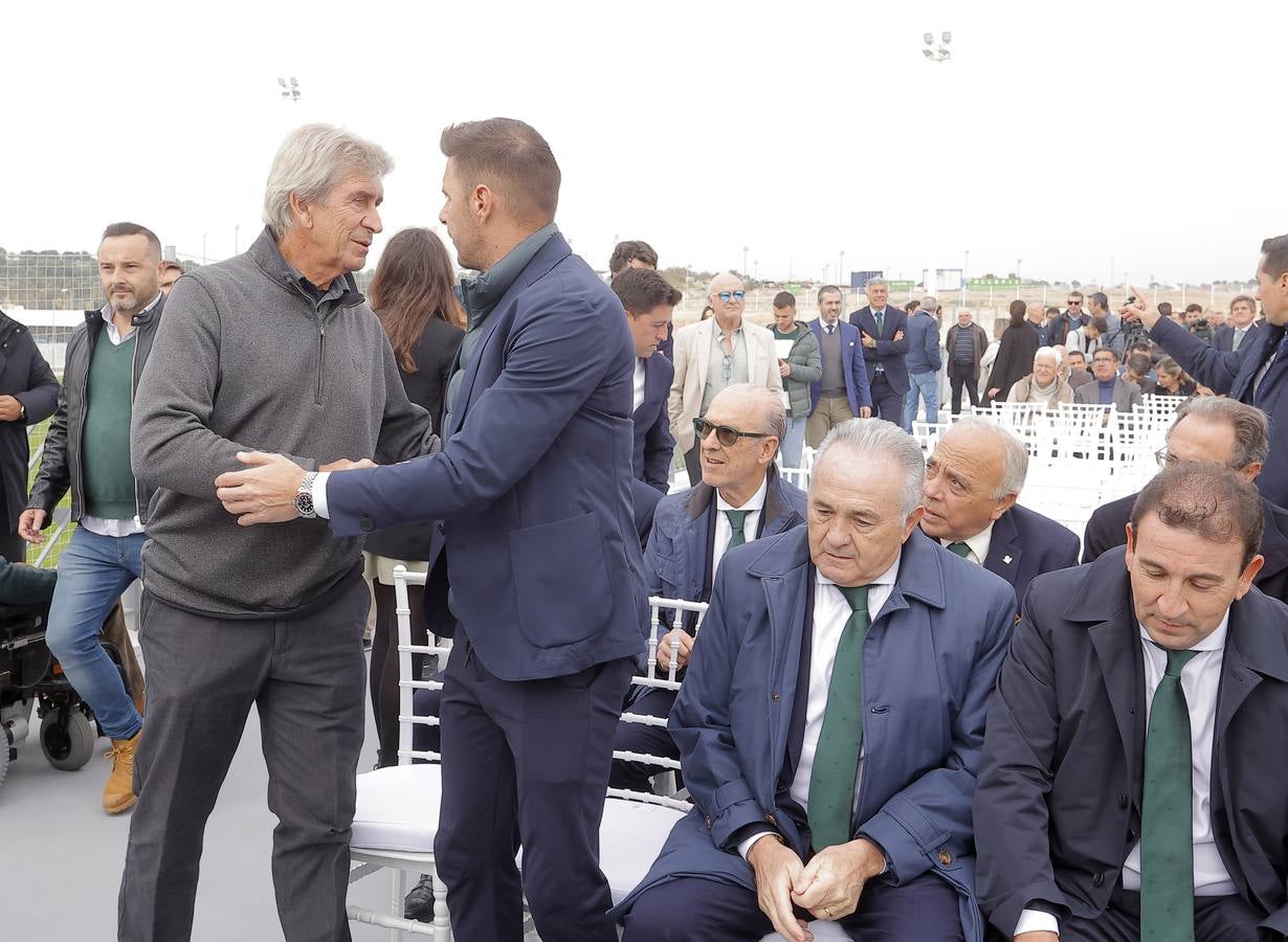 Imágenes del paseo por la nueva ciudad deportiva del Real Betis