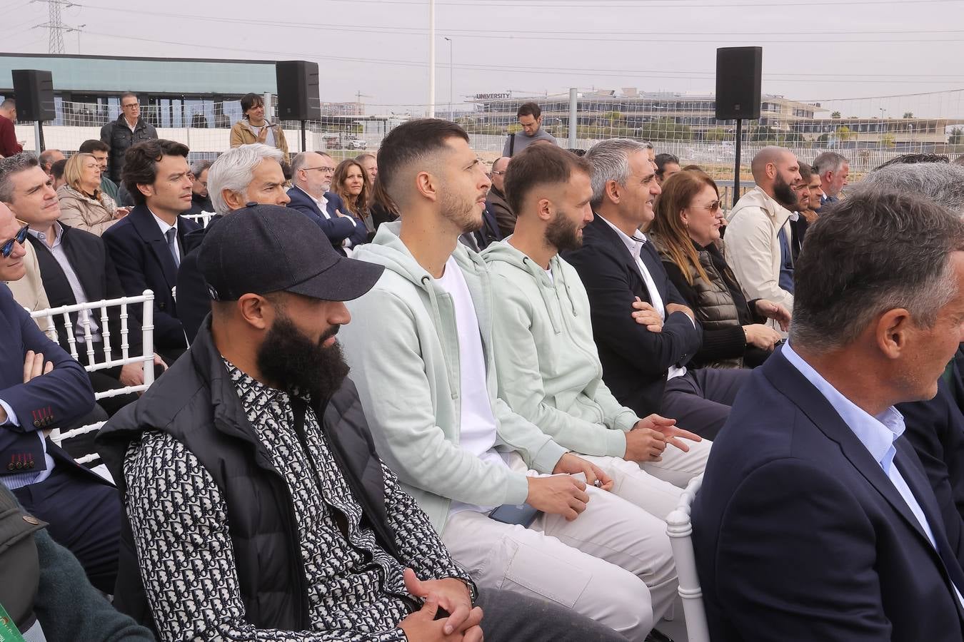 Imágenes del paseo por la nueva ciudad deportiva del Real Betis