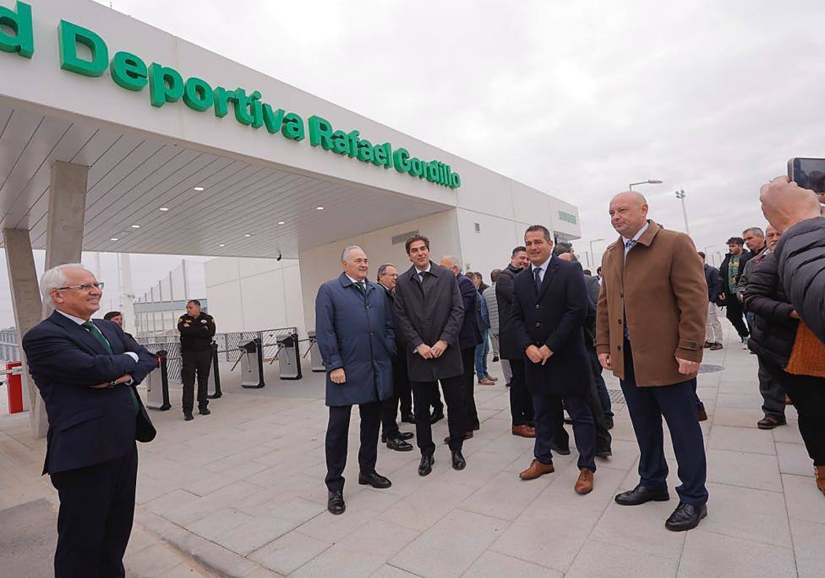 Inauguración de la nueva ciudad deportiva Rafael Gordillo