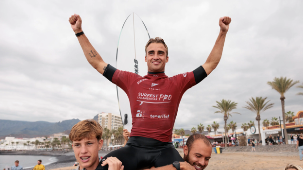 Yago Domínguez y Nadia Erostarbe vencedores en el Spring Surfest Las Américas Pro