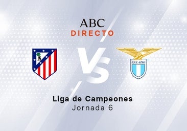 Atlético - Lazio, estadísticas del partido de Champions
