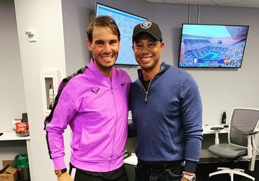 Tiger Woods: «No quiero ver a Nadal dejarlo»