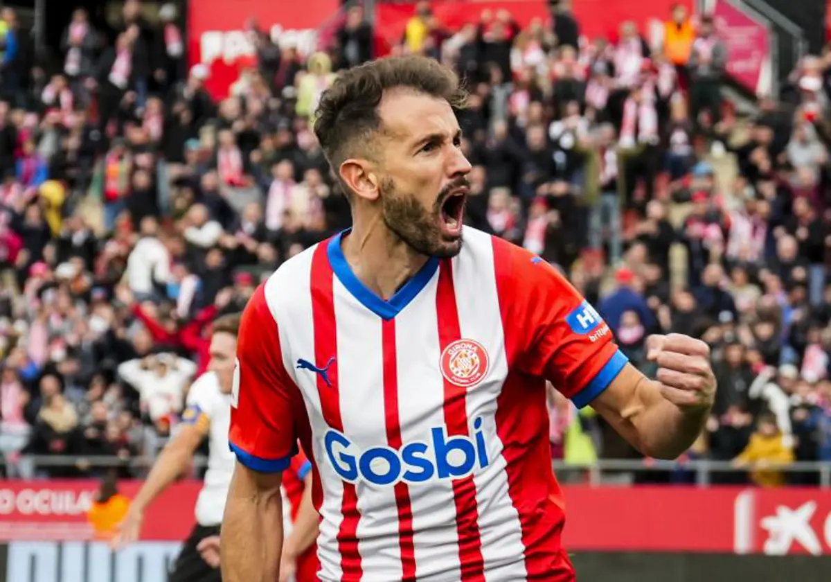 Stuani remonta ante el Valencia y el Girona mantiene el pulso por el  liderato