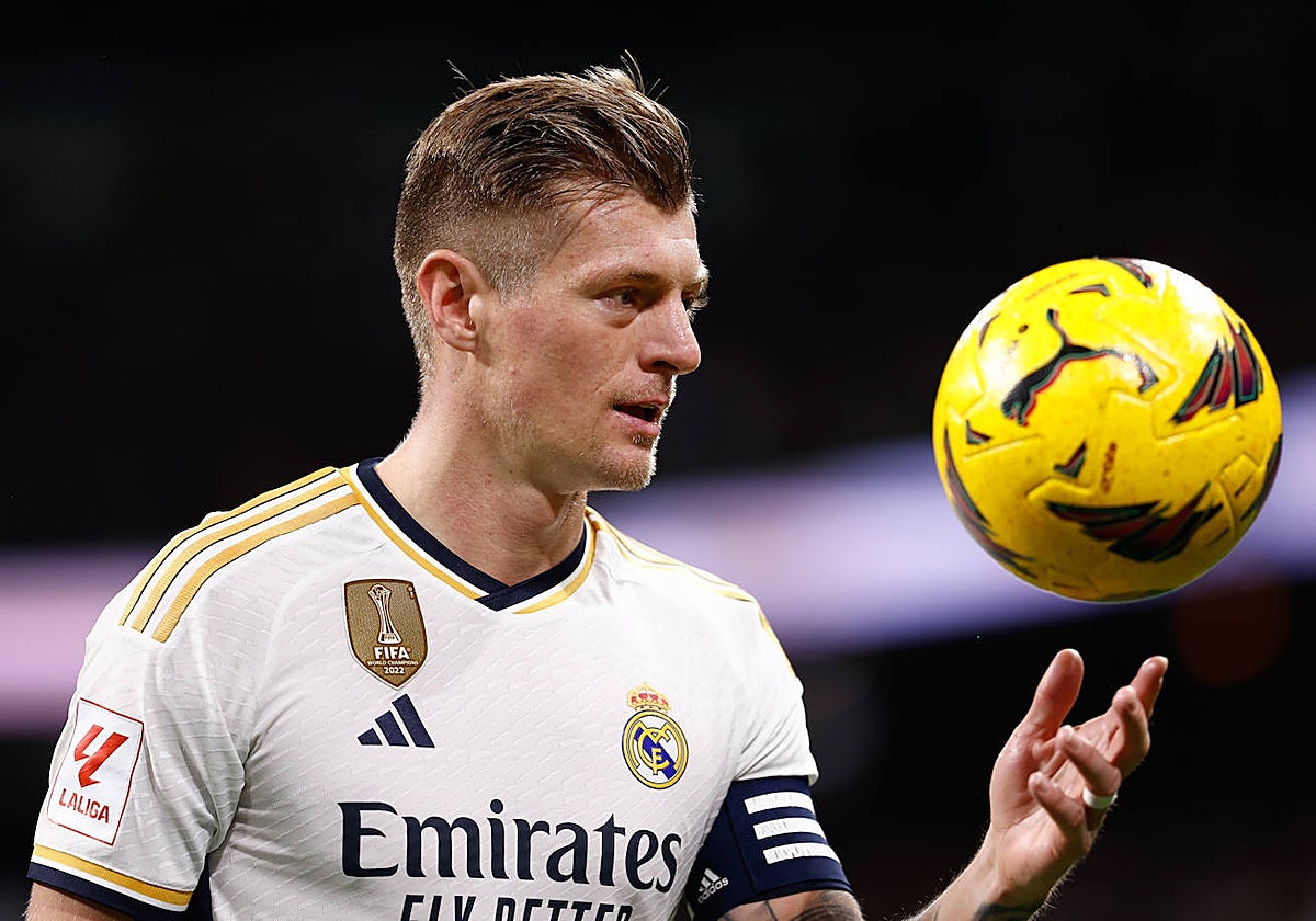 Kroos, en el partido ante el Granada