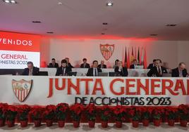 Junta de Accionistas del Sevilla FC, en directo: el discurso de José Castro, las declaraciones de Del Nido y últimas noticias