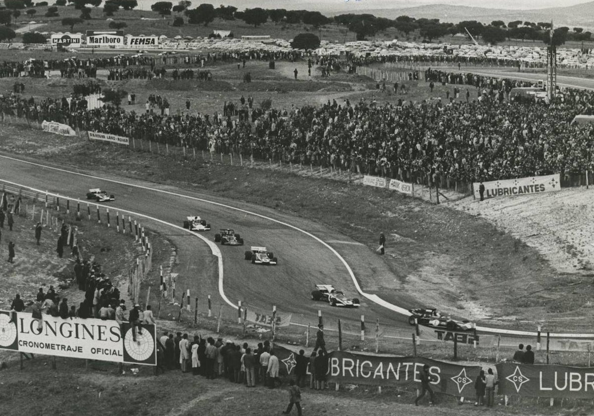 Imagen del Jarama en sus años de Fórmula 1