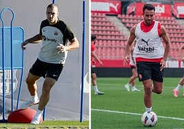 Las vidas cruzadas de Oriol Romeu y Eric García en el Barcelona-Girona