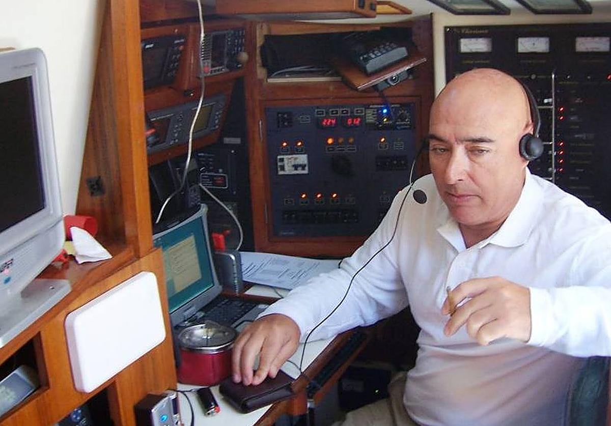 Alejandro Perez de la Calzada, el señor de la vela