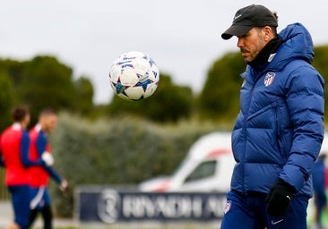 Simeone: «Hay que aprender a convivir con la dificultad cuando el equipo atraviesa un momento no tan bueno de juego»