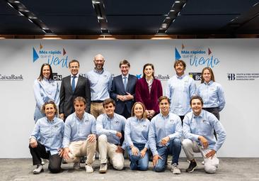 CaixaBank coloca al equipo español de Copa América en el campo de regatas de Barcelona