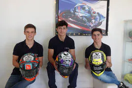 Los pilotos sevillanos de Moto3, David Muñoz y José Antonio Rueda, ya preparan la temporada 2024