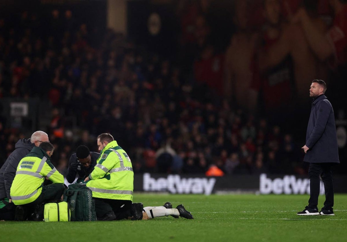 Tremendo susto en el fútbol inglés: Tom Lockyer, del Luton sufrió un paro cardíaco en el césped