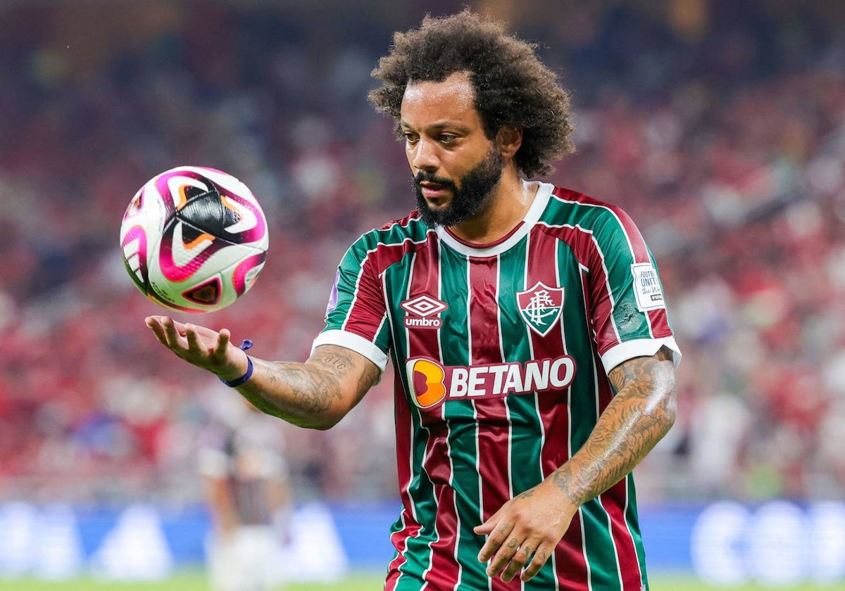 Marcelo, durante la semifinal del Mundial de Clubes