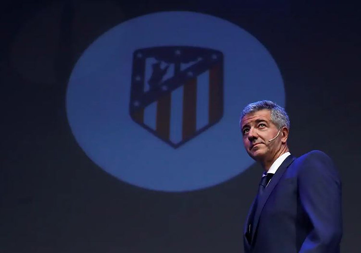 Miguel Ángel Gil Marín, máximo dirigente del Atlético de Madrid y miembro del Comité Ejecutivo de UEFA