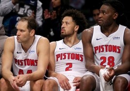 Los nuevos 'bad boys': los Detroit Pistons firman la peor racha de derrotas en una temporada de la historia de la NBA
