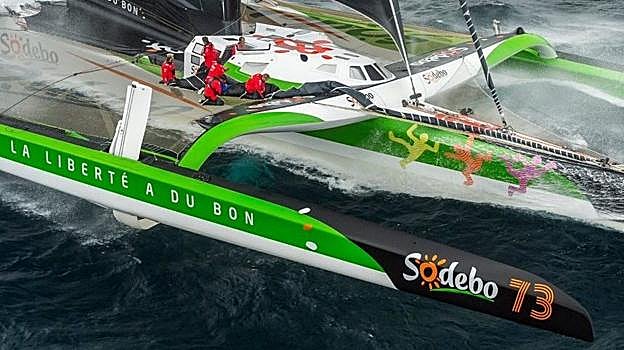 El domingo, salida los 6 multicascos de la clase Ultim, inscritos en la regata Arkea Ultim Challenge Brest