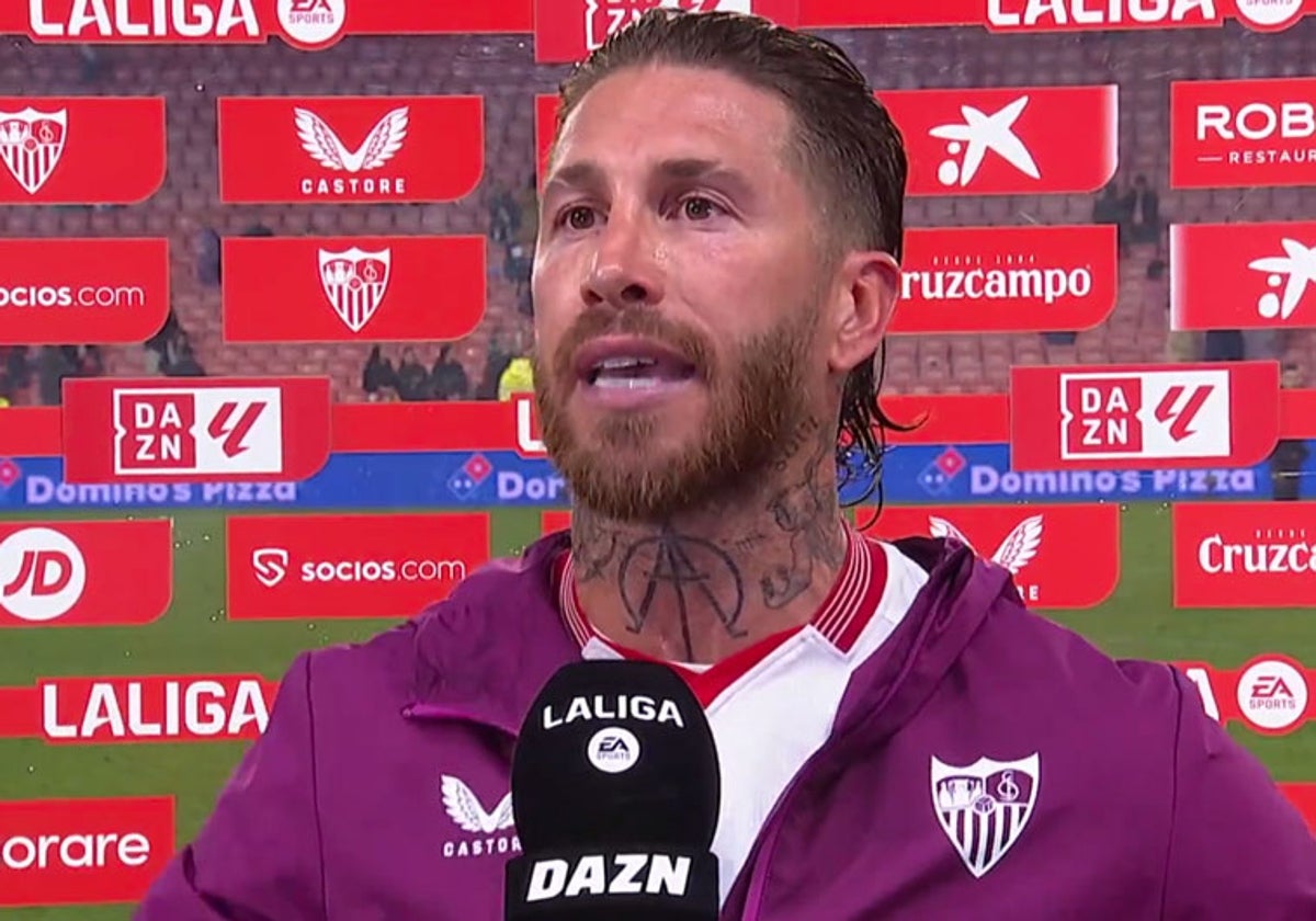 Las redes se llenan de memes parodiando el enfado de Sergio Ramos tras el Sevilla - Athletic